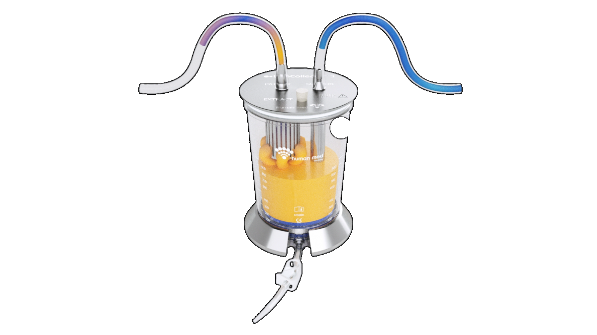 čištění tuku při water-jet liposukci