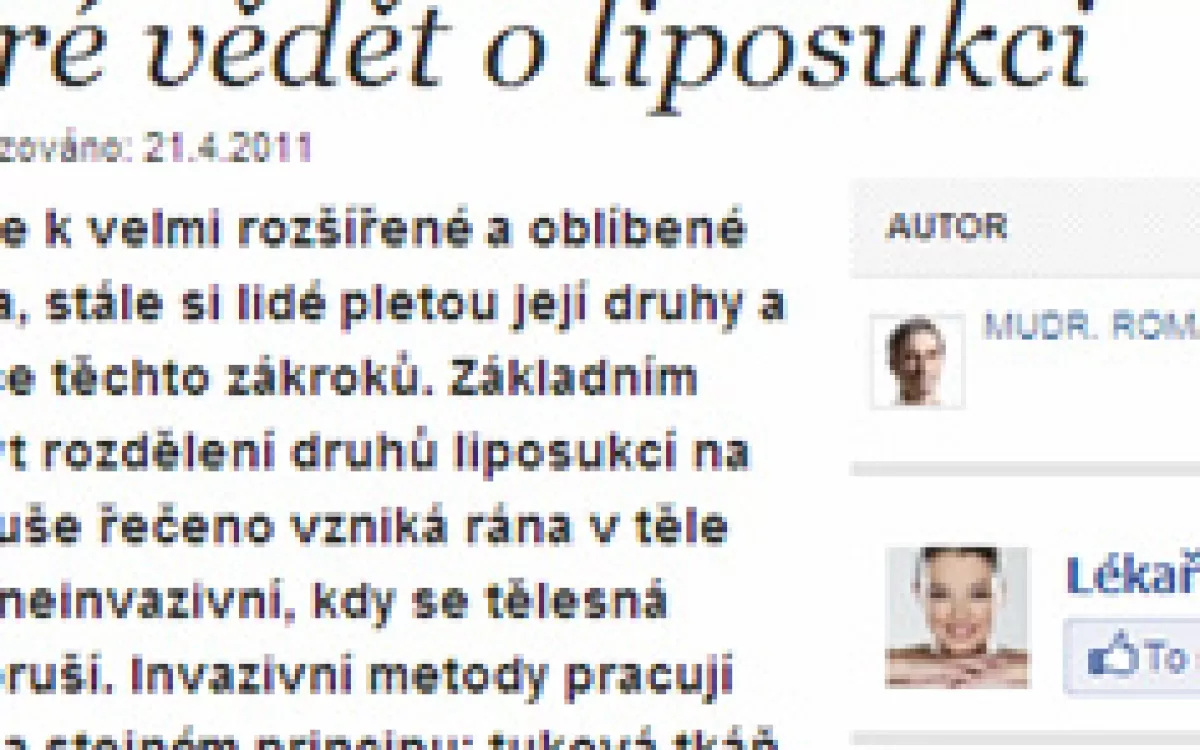 Plasticka-chirurgie.info &ndash; duben 2011